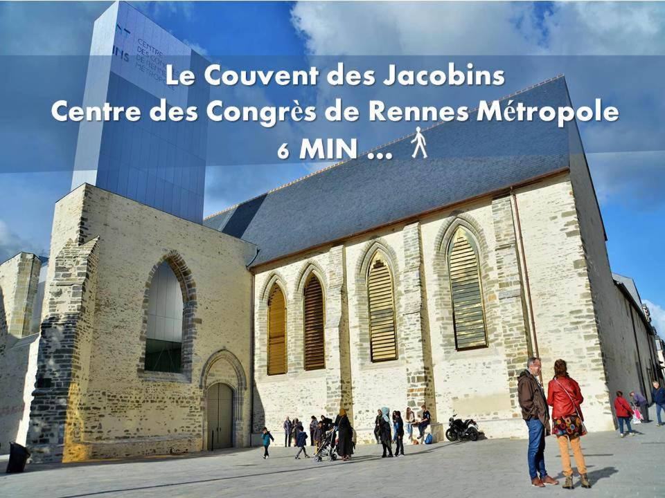 Ty Nid Studio Rennes Hypercentre Hoche-St-Anne Esterno foto